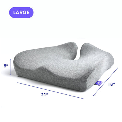 PillowStyle Ergonomic Lumbar Seat Cushion