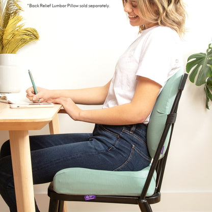 PillowStyle Ergonomic Lumbar Seat Cushion