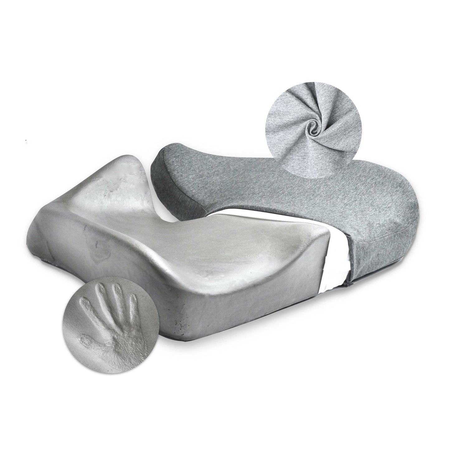 PillowStyle Ergonomic Lumbar Seat Cushion